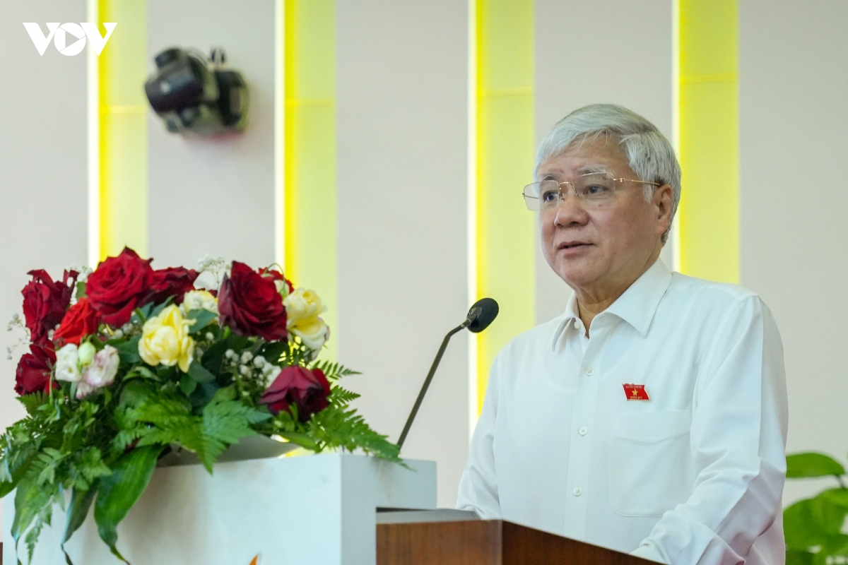 Ông Đỗ Văn Chiến dự hội nghị bồi dưỡng Đại biểu Quốc hội người dân tộc thiểu số